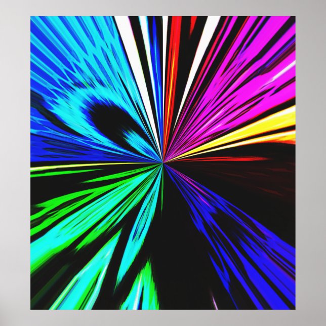 Póster Viaje al color (Frente)