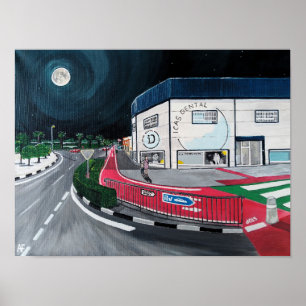 Póster Viaje al dentista Pintura de Alfred Fox