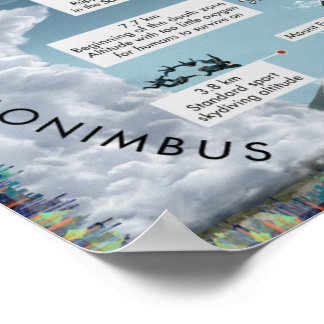 Póster Viaje al espacio ultraterrestre