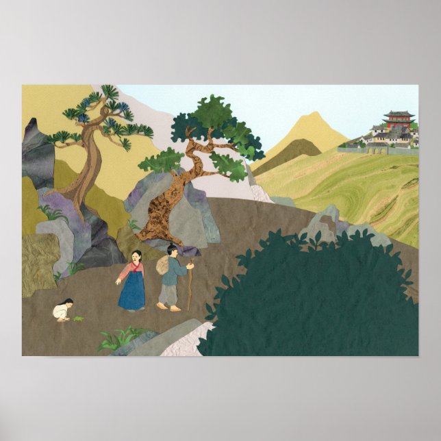 Póster Viaje al Palacio desde el libro de BARCOS de TURTL (Frente)