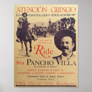 Póster Viaje con Pancho Villa Old