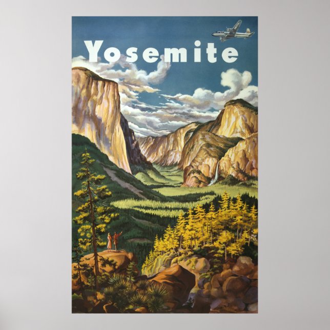 Póster Viaje con yosemite (Frente)