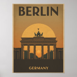 Póster Viaje de Berlín