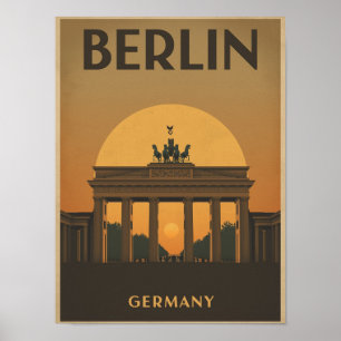 Póster Viaje de Berlín