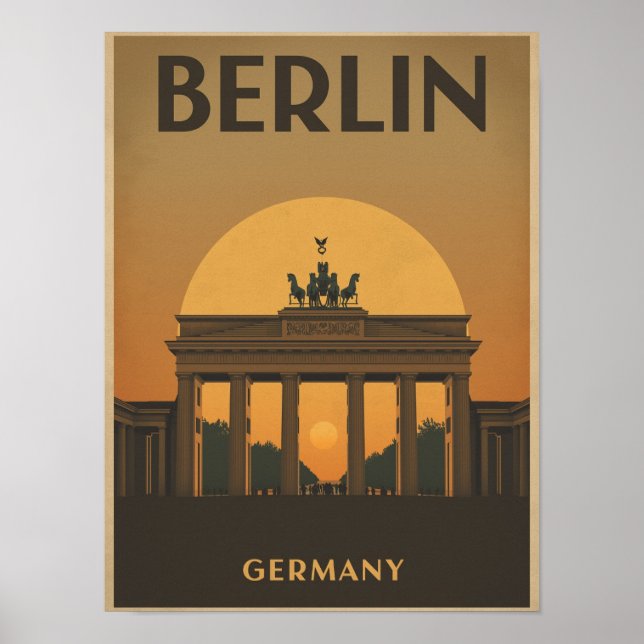 Póster Viaje de Berlín (Frente)