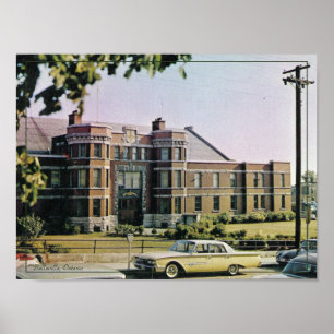 Póster Viaje de Canadá en los años 1970