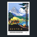 Póster Viaje de cosecha, Austria<br><div class="desc">Poster de Viajes Vintage para Austria.</div>