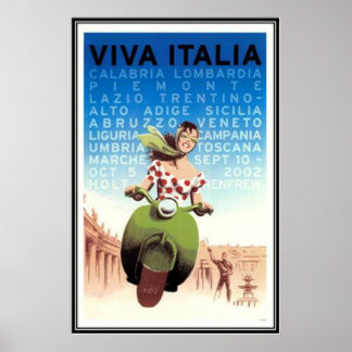 Póster Viaje de cosecha Italia -