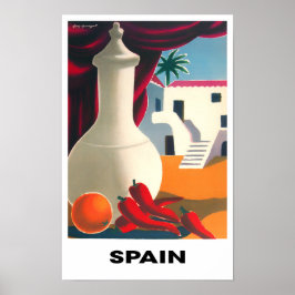 Póster Viaje de España