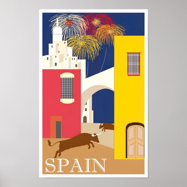 Póster Viaje de España (Frente)