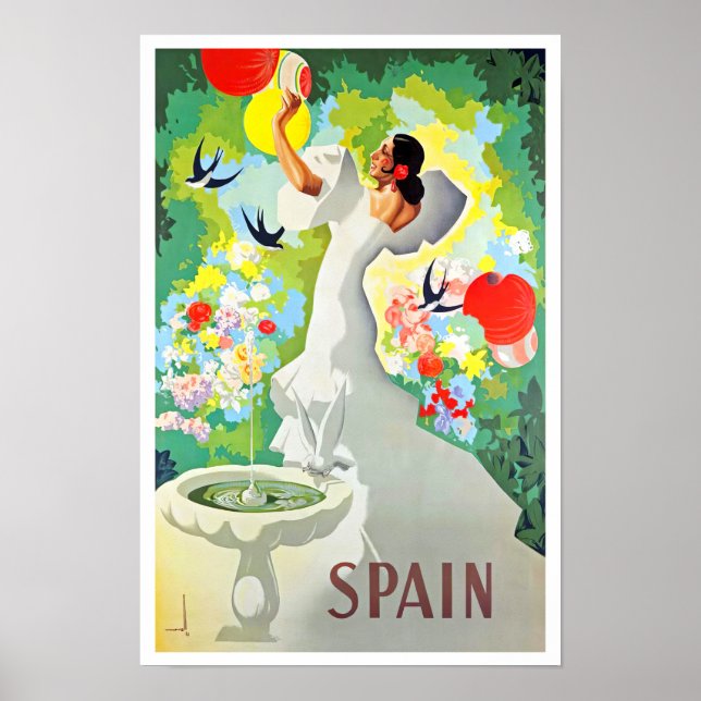 Póster Viaje de España (Frente)