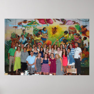 Póster Viaje de inmersión en Nicaragua 2017