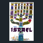 Póster Viaje de Israel de época<br><div class="desc">Viaje de Israel de época</div>