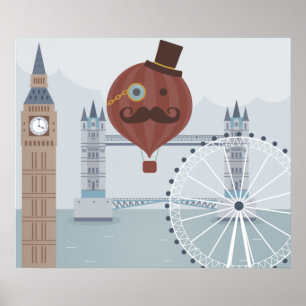 Póster Viaje de Londres