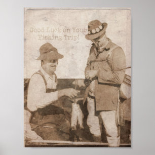 Póster Viaje de pesca