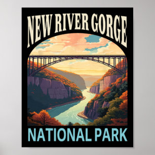 Póster Viaje de senderismo y camping al Parque Nacional N