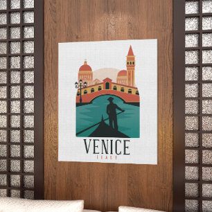 Póster Viaje de Venecia