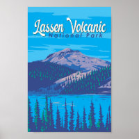 Viaje del Ilustracion del Parque Nacional Volcánic