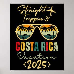 Póster Viaje directo a Costa Rica 2025