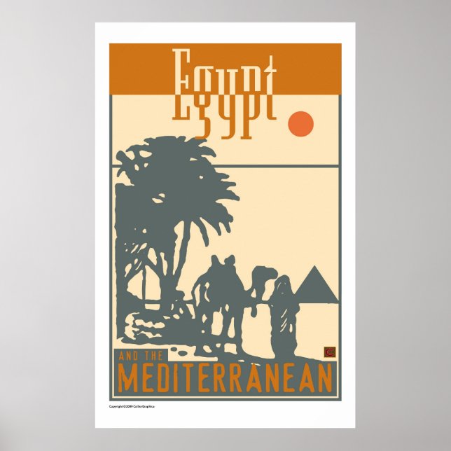 Póster VIAJE-Egipto (Frente)