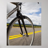 Viaje en bicicleta de carretera de alta velocidad
