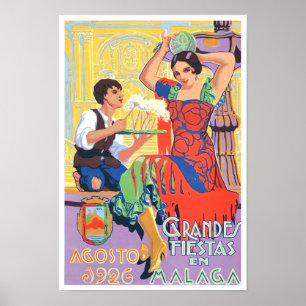 Póster Viaje en España 1926