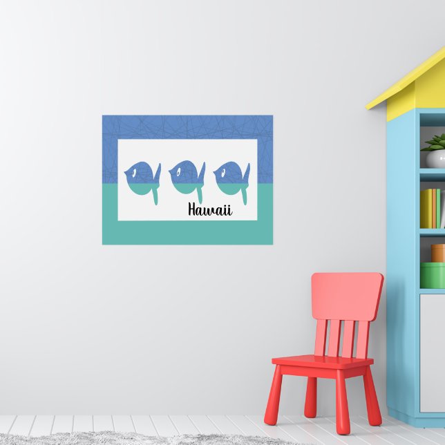 Póster Viaje en Hawái (Guardería 1)