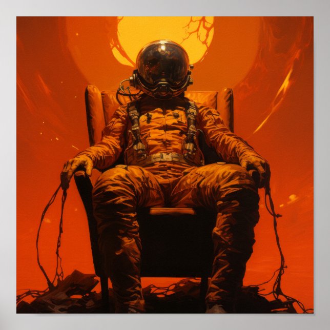 Póster Viaje épico: Poster de Spacescape cautivador en Ol (Frente)