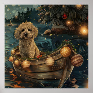 Póster Viaje Festivo de Navidad Havanés