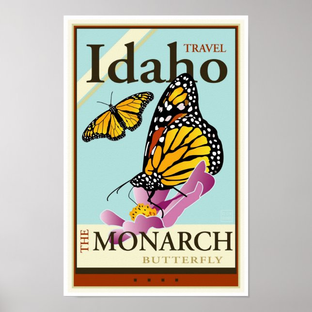 Póster Viaje Idaho (Frente)