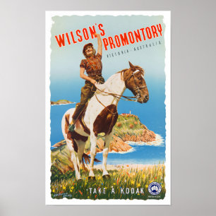 Póster Viaje inventivo de Wilson en Australia