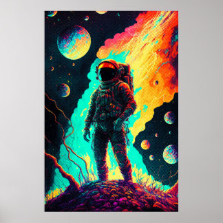 PÓSTER VIAJE LARGO | POSTER SCI-FI