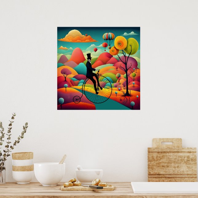 Póster Viaje mágico (Cocina)