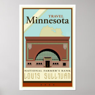 Póster Viaje Minnesota