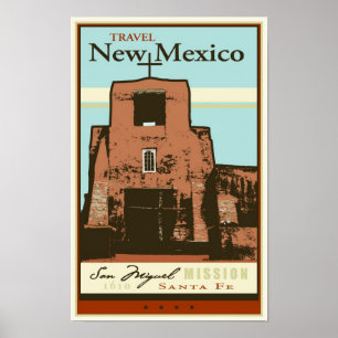 Póster Viaje New México