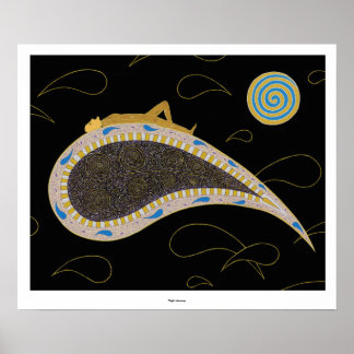 Póster "Viaje nocturno" - Imprimir