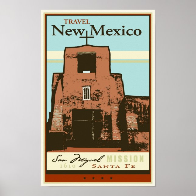 Póster Viaje Nuevo México (Frente)