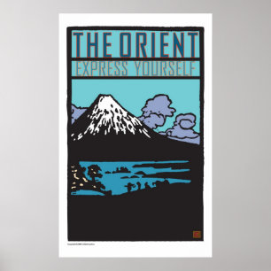 Póster VIAJE-Oriente Medio-Oriente