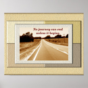 Póster Viaje - para comenzar