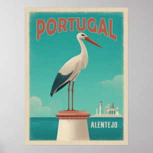 Póster Viaje por Alentejo Portugal