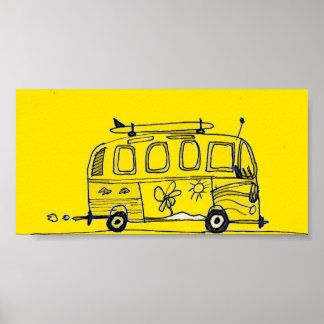 PÓSTER VIAJE POR CARRETERA