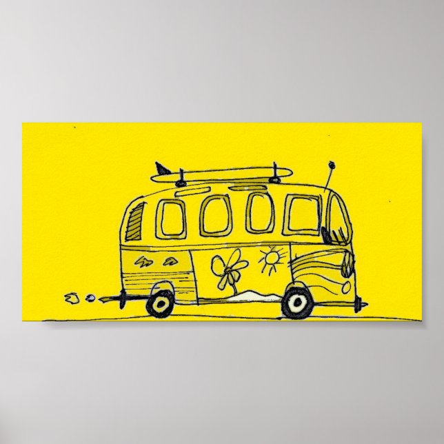 PÓSTER VIAJE POR CARRETERA (Frente)