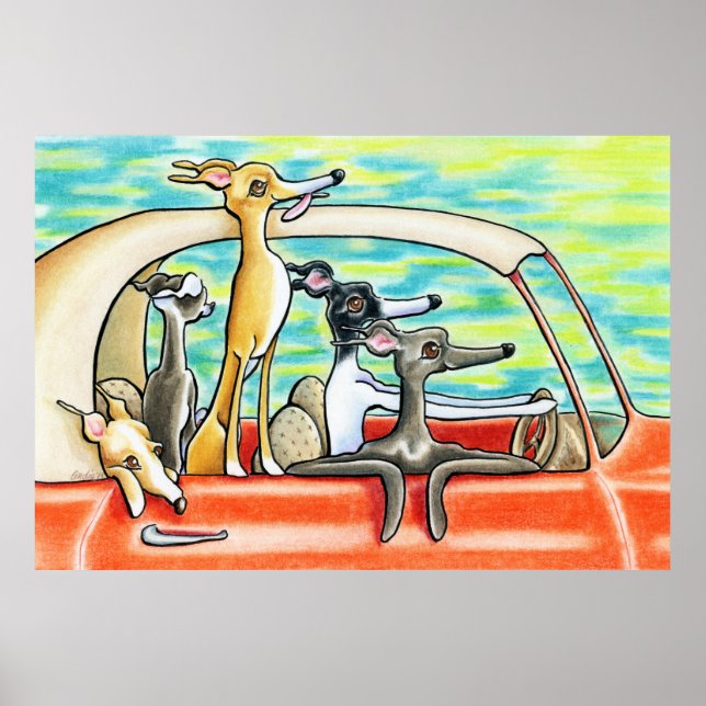 Póster Viaje por carretera de Andie (Frente)