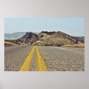 Póster Viaje por carretera de Colorado