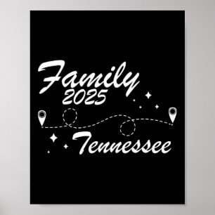 Póster Viaje por carretera de Tennessee 2025 para Reunión