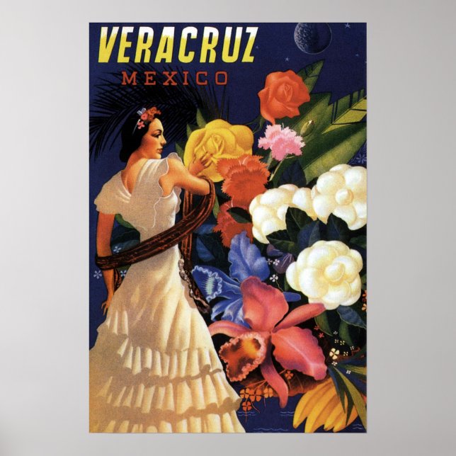 Póster Viaje por México (Frente)
