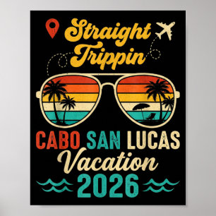 Póster Viaje recto cabo san lucas 2026 verano familiar