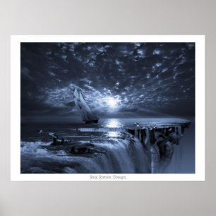 Póster Viajero final de la frontera. La sociedad plana de