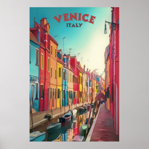 Póster Viajes a Venecia Italia