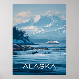 Póster Viajes de Alaska